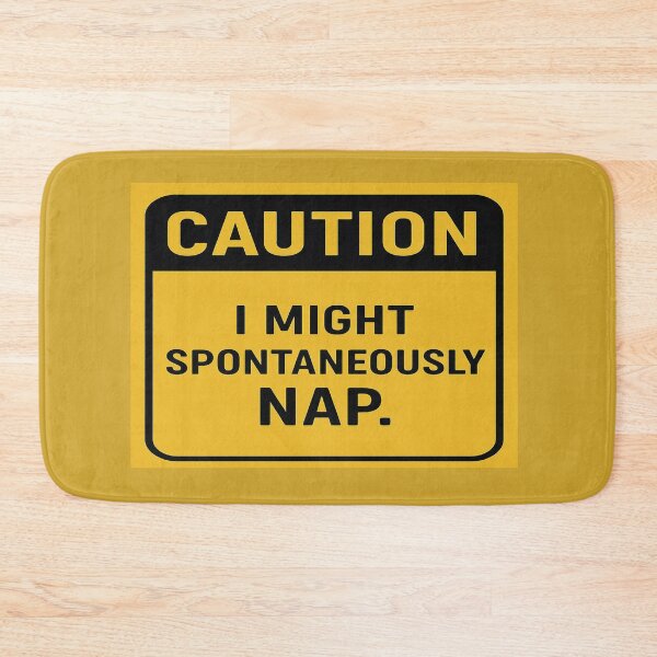Item preview, Caution Spontaneous Nap designed and sold by Owcomm.
