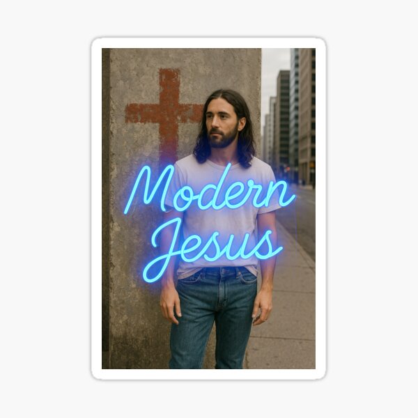 Item preview, Modern Jesus (Color Edition) designed and sold by Youistic.