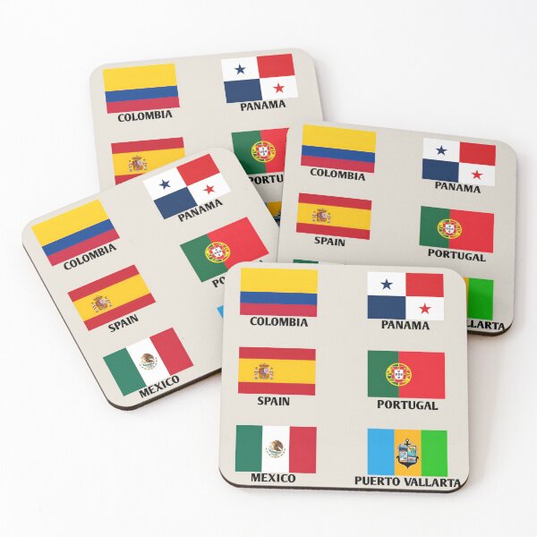 Item preview, Country Flags Sticker Pack 32 -  designed and sold by FladsynnDesigns.