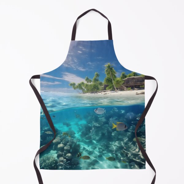 Item preview, Tropical Paradise Art designed and sold by DrawnThreads.