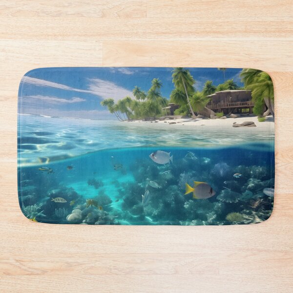 Item preview, Tropical Paradise Art designed and sold by DrawnThreads.