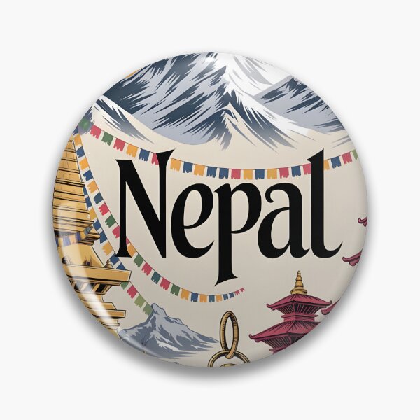 Item preview, Nepal: Sacred Himalayan Peaks & Spiritual Landmarks designed and sold by LSVart.