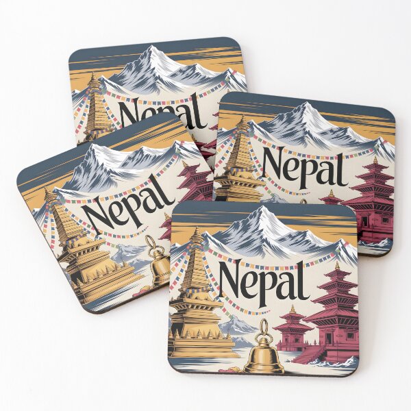 Item preview, Nepal: Sacred Himalayan Peaks & Spiritual Landmarks designed and sold by LSVart.