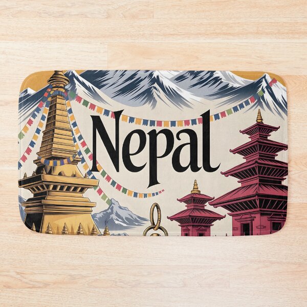 Item preview, Nepal: Sacred Himalayan Peaks & Spiritual Landmarks designed and sold by LSVart.