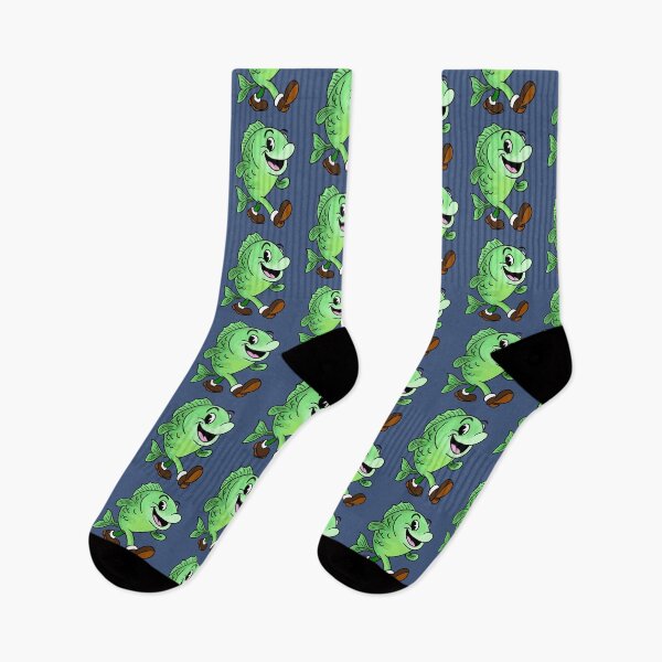 Item preview, Good Mood Walking Fish designed and sold by Kate Miller Illustrator.