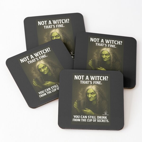 Item preview, Not a Witch? That’s fine - Gerty’s Cup of Secrets  designed and sold by Dark Witchery.