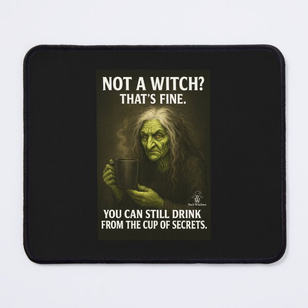 Item preview, Not a Witch? That’s fine - Gerty’s Cup of Secrets designed and sold by Dark Witchery.