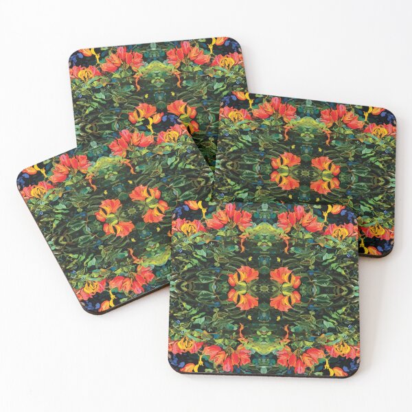 Item preview, Symphony in Green and Tangerine designed and sold by DragonDreamzzz.