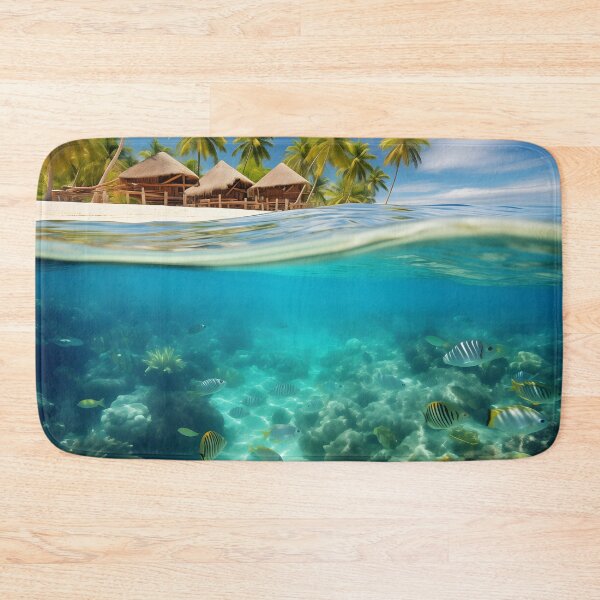 Item preview, Palm Shores designed and sold by DrawnThreads.