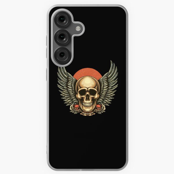 Item preview, skull with wings design designed and sold by witchquotes.