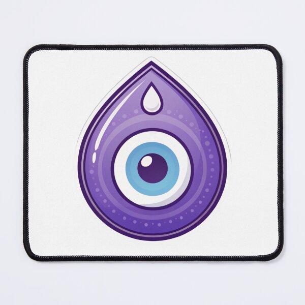 Item preview, Evil eye purple amulet . designed and sold by Lucky 777.