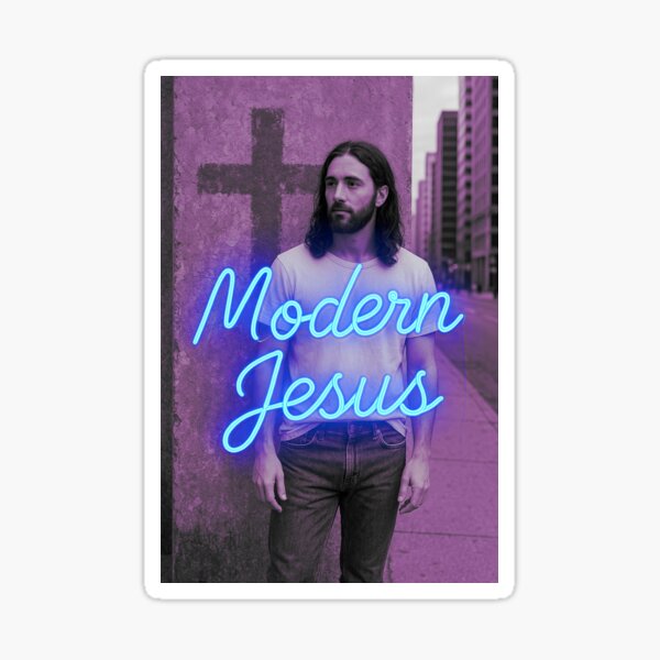 Item preview, Modern Jesus (Pink Edition) designed and sold by Youistic.