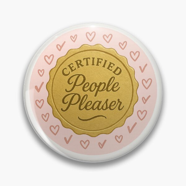 Item preview, Certified People Pleaser Healing & Boundaries Sticker designed and sold by jacube335.