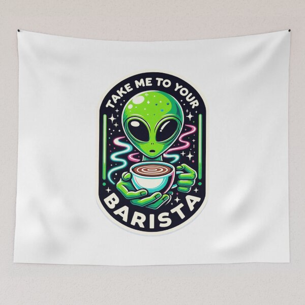 Item preview, Alien Roast Encounter designed and sold by JavaJokeTees.