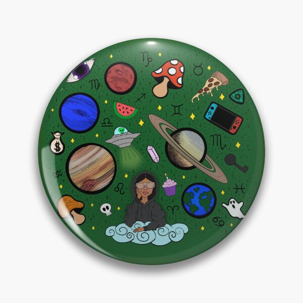 Item preview, Earth to Kyla - Forest Green designed and sold by Eclectic Soul Art Co..