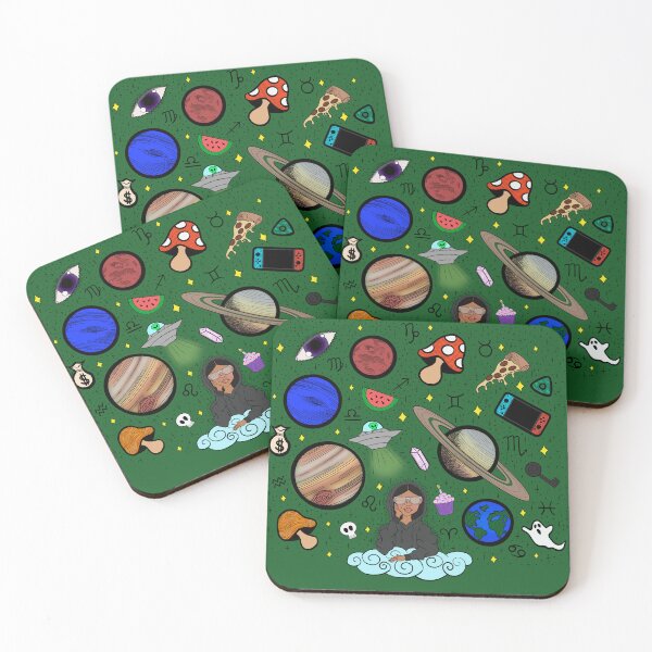 Item preview, Earth to Kyla - Forest Green designed and sold by Eclectic Soul Art Co..