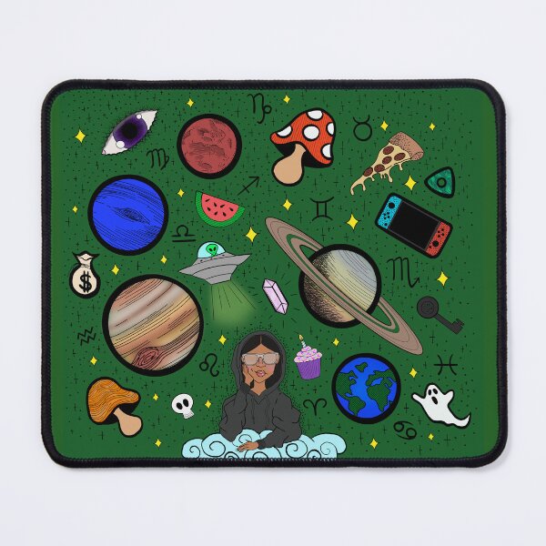 Item preview, Earth to Kyla - Forest Green designed and sold by Eclectic Soul Art Co..