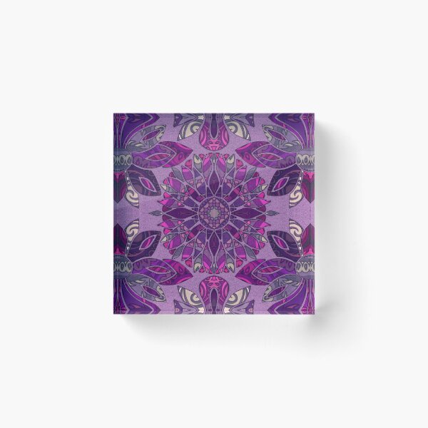 Item preview, Bohemian Leonaflowers Plum designed and sold by Deborah Maxemow.