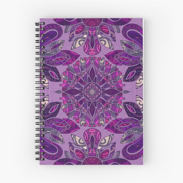 Item preview, Bohemian Leonaflowers Plum designed and sold by Deborah Maxemow.