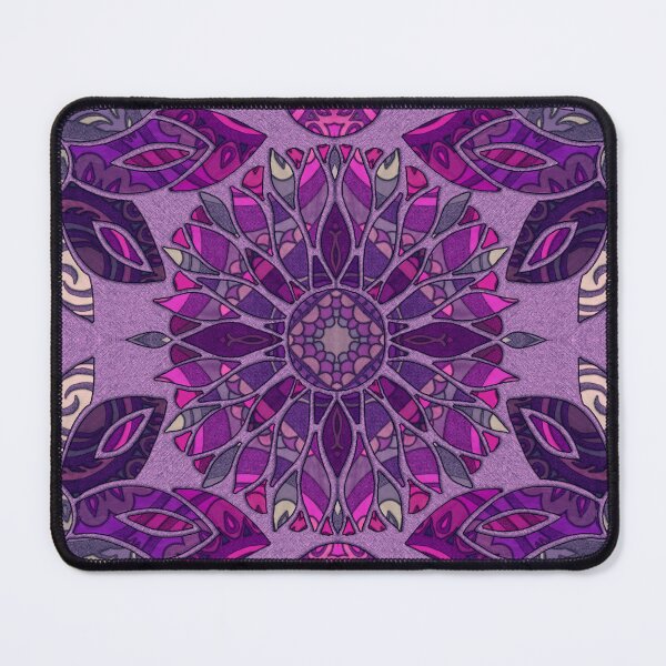 Item preview, Bohemian Leonaflowers Plum designed and sold by Deborah Maxemow.