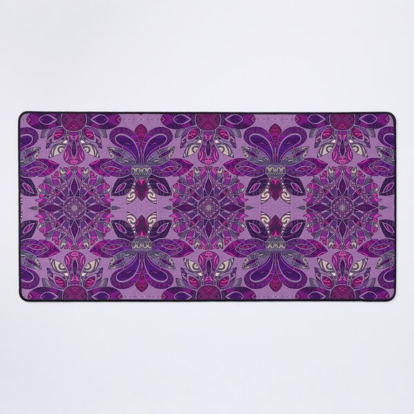 Item preview, Bohemian Leonaflowers Plum designed and sold by Deborah Maxemow.