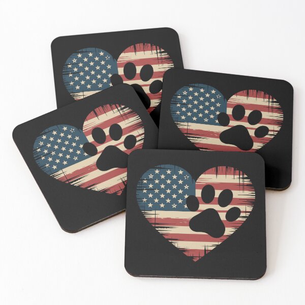 Item preview, usa paw pring  designed and sold by jkrphoto.