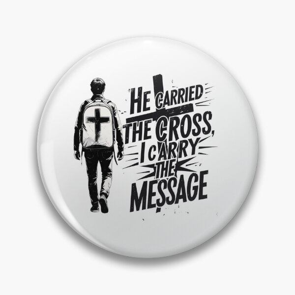 Item preview, El llevo la cruz yo llevo el mensaje, diseño temática cristiana. designed and sold by Inayvision.