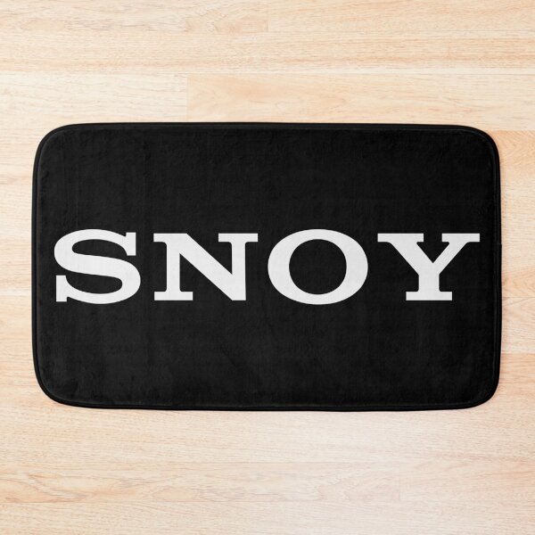 Item preview, SNOY Logo Parody (white) designed and sold by SOVLLESS.
