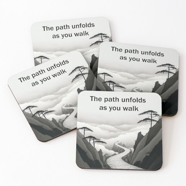 Item preview, Path Through the Mist – A Zen Journey designed and sold by GCBTienda.