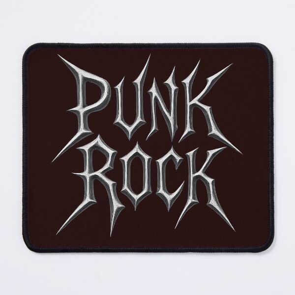 Item preview, Punk Rock in a shiny metal font designed and sold by TBWCREATIONS.