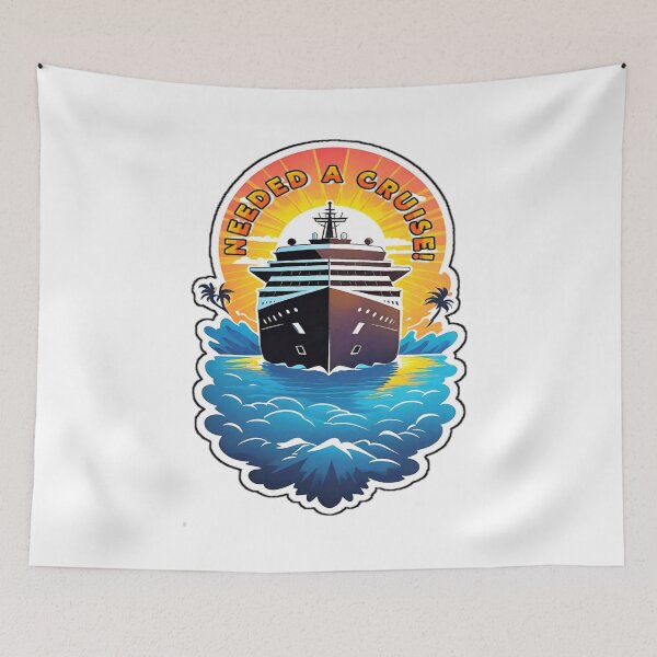 Item preview, Summer Holiday Motivational NEEDED A CRUISE! designed and sold by Giulivo Store Graphic.
