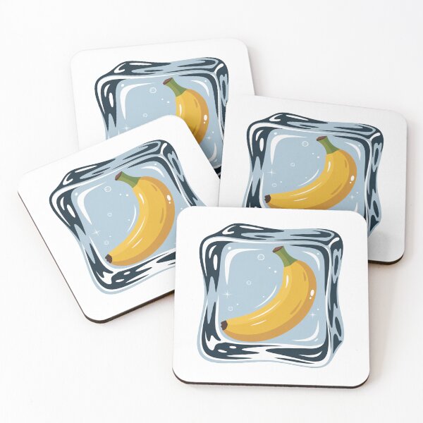 Item preview, Ice Cube Banana Grow a Garden designed and sold by MonkiFlipp.