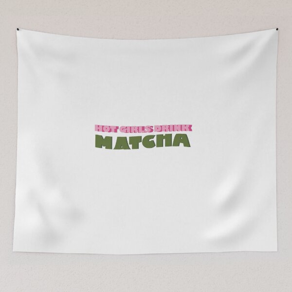 Item preview, Hot girls drink matcha  designed and sold by Gracie_Designs.