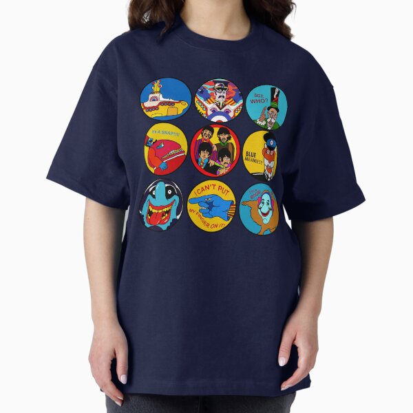 Artikel-Vorschau von Vintage SGT Pepper Collection Sixties Blue Meanies Bullauge Anstecker Pepperland Yellow Submarine Figuren, designt und verkauft von Kludoman.