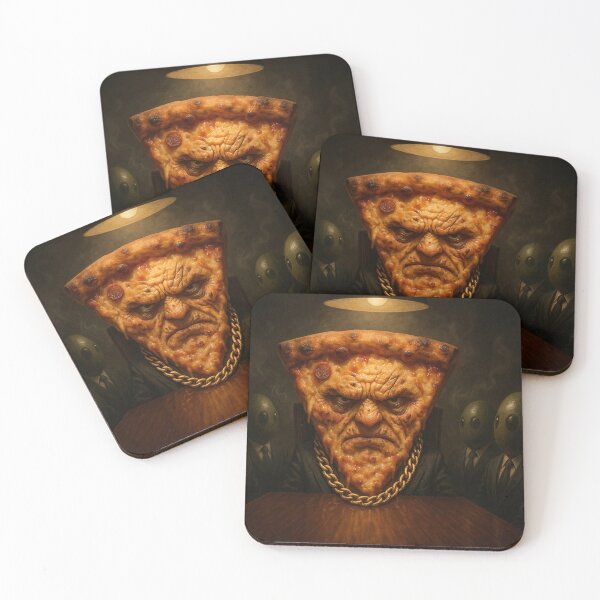 Item preview, Pizza Mob Boss in Shadowy Boardroom designed and sold by soulofalion.
