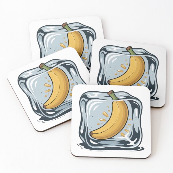 Item preview, Copy of Ice Cube Banana Grow a Garden designed and sold by MonkiFlipp.