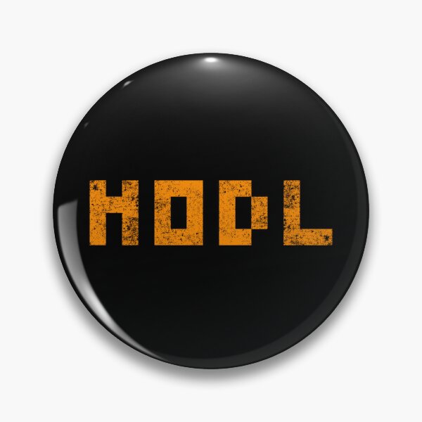 Item preview, Hodl Bitcoin Orange - Vintage Retro Pixel designed and sold by CyberRex.