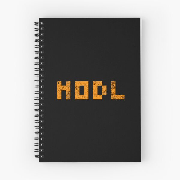 Item preview, Hodl Bitcoin Orange - Vintage Retro Pixel designed and sold by CyberRex.