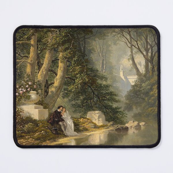 Item preview, Parklandschaft mit jungem Paar - Albert F Laurens designed and sold by Vintage Designs +.