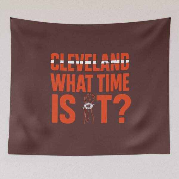 Item preview, Cleveland What Time Is It? designed and sold by FanFocusedTees.