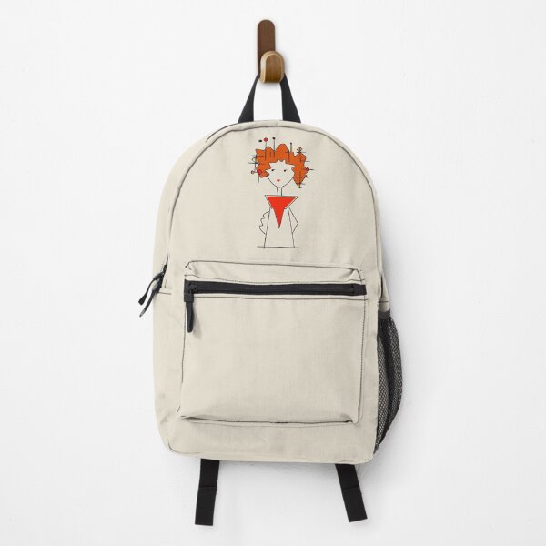Item preview, Geometric Redhead designed and sold by nshaltiel.