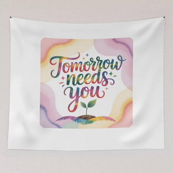 Item preview, TOMORROW NEEDS YOU designed and sold by Mateusz Majcherek.