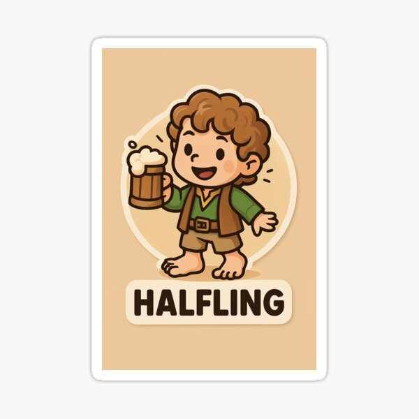 Item preview, The Halfling designed and sold by Marcelschm1dt.