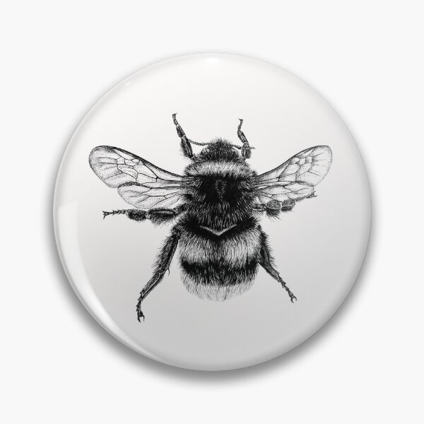 Item preview, Bee illustration designed and sold by NLaRosaArt.