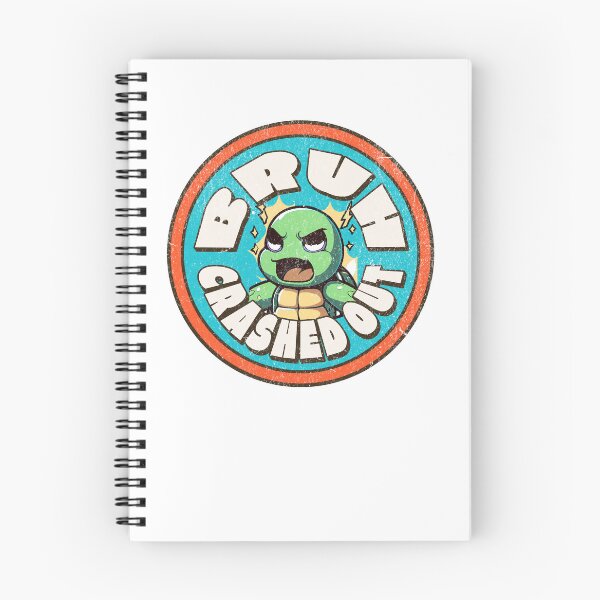 Item preview, Bruh Crashed Out Gen Alpha Slang Words Funny Crash Out designed and sold by chrisrivait.