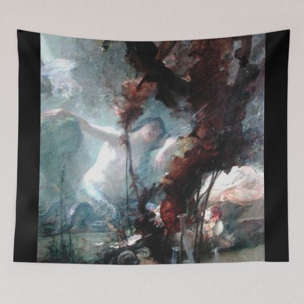 Item preview,  La sirène Mermaid - Albert Maignan designed and sold by Vintage Designs +.
