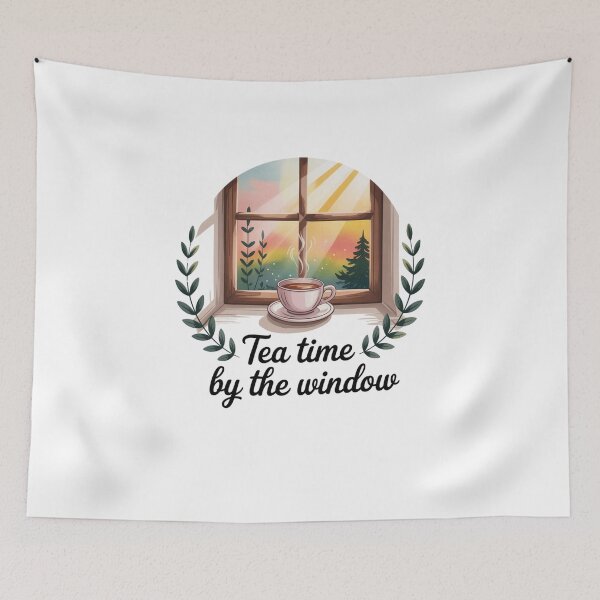 Item preview, Tea Time by the Window designed and sold by Mateusz Majcherek.