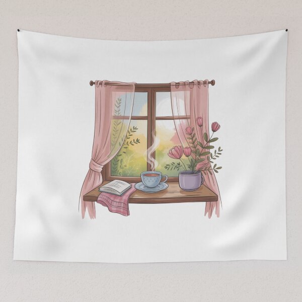 Item preview, Tea Time by the Window designed and sold by Mateusz Majcherek.