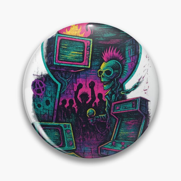 Item preview, Neon Punk Arcade Rebellion designed and sold by Rebels Design Art Studios.