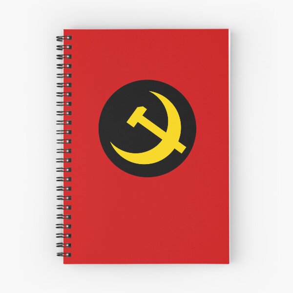 Item preview, Stylized Hammer and Sickle (Yellow + Black Circle) designed and sold by BubblePopRed.